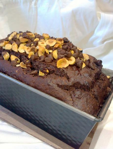 Chocolate Peanut Butter Banana Bread para Bea plan B