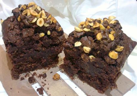 Chocolate Peanut Butter Banana Bread para Bea plan B