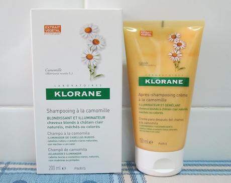 Cuidado Capilar con Extracto a la Camomila (Klorane)