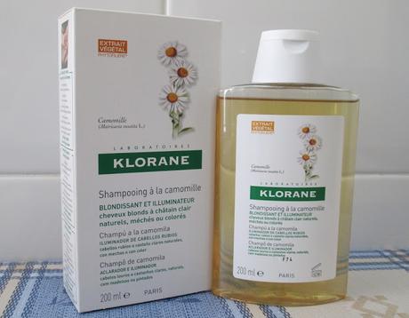 Cuidado Capilar con Extracto a la Camomila (Klorane)