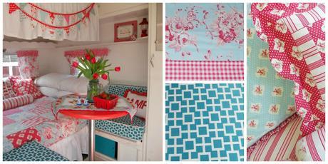 RENOVACIÓN DIY DE UNA CARAVANA RETRO:  #DiarioDeco15 - Decorando con Telas