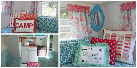 RENOVACIÓN DIY DE UNA CARAVANA RETRO:  #DiarioDeco15 - Decorando con Telas