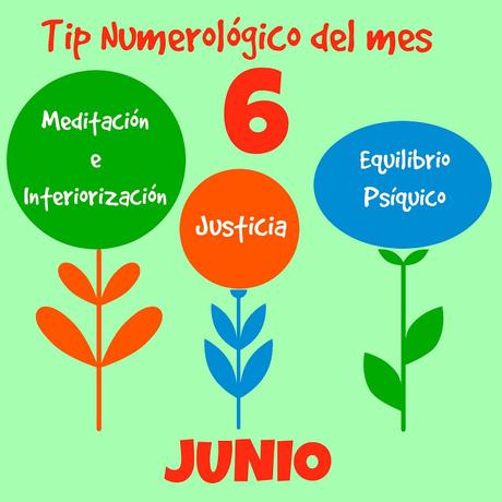 Tip Numerológico del mes 6