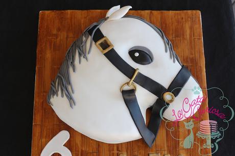 TARTA CABEZA DE CABALLO PARA ALEX