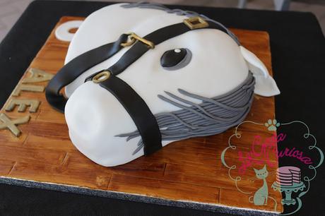 TARTA CABEZA DE CABALLO PARA ALEX