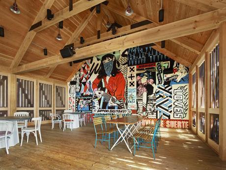 Combinación de estilos y diseño en Hotel