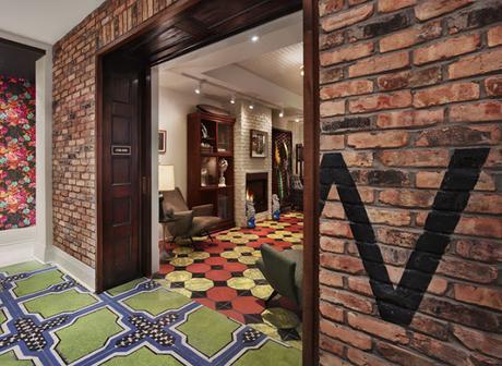 Combinación de estilos y diseño en Hotel Combinación de estilos y diseño en Hotel