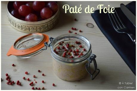 Crostini de Paté de Foie y Pétalos de Haba