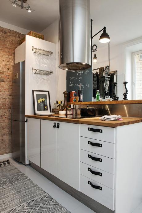 Ideas para iluminar espacios sin ventanas; Un apartamento con muchas ideas a tener en cuenta.