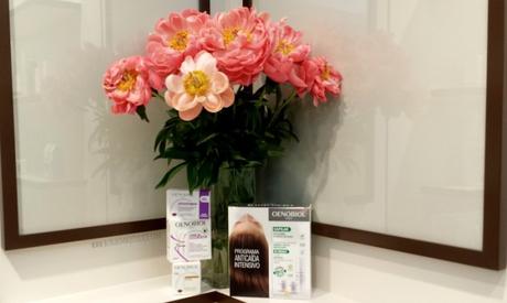 Varios productos Oenobiol durante la presentación que tuvo lugar en The Pink Peony