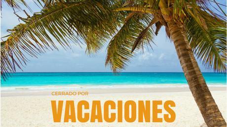 cerrado por vacaciones