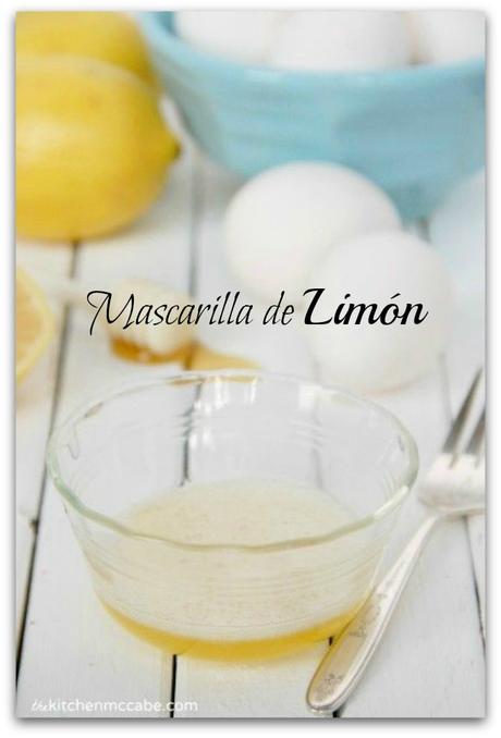 DIY Belleza en casa: Mascarilla facial limpiadora de limón