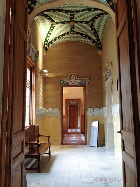 Pasillo Sagardi Recinte Modernista Hospital Sant Pau Bacoyboca