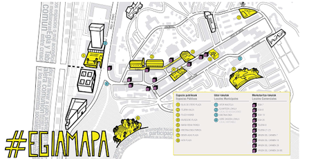 #EgiaMapa: Protocolos de activación de espacios (públicos y comerciales)
