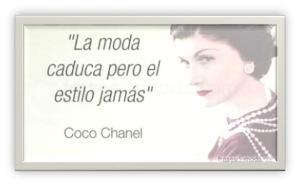 frase de la sem,ana chanel