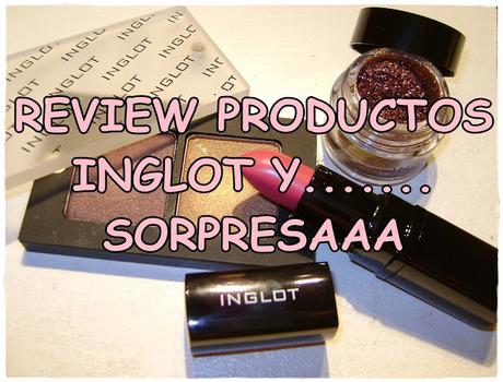 REVIEW PRODUCTOS INGLOT Y SORTEOO