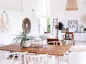 Salón cestas techo. Algo natural diferente