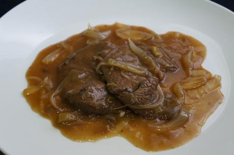 Escalopes de ternera en salsa de marsala ( Light )