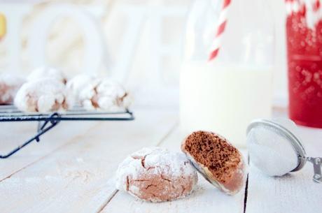 Chocolate crinkle cookies para Bea