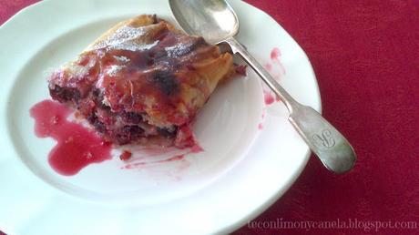 ROLLO DE MASCARPONE Y FRUTOS ROJOS - RETO COCINILLAS