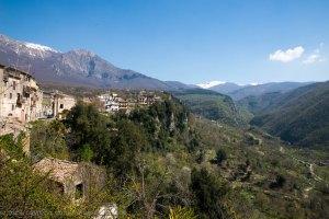 Vistas de los Apeninos