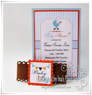 Invitaciones - Baby Shower Niño y Niña.