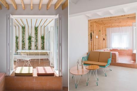 Diseño y estética en el interiorismo de este apartamento en Barcelona