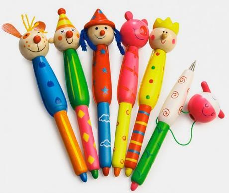 boligrafos de madera