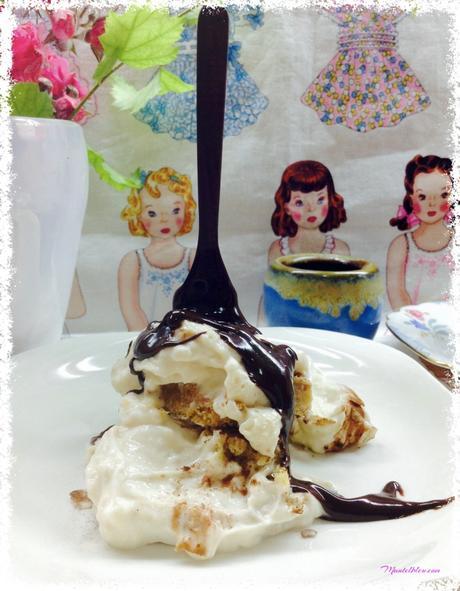 Tarta de queso con sabor a donuts Tarta de queso con sabor a donuts