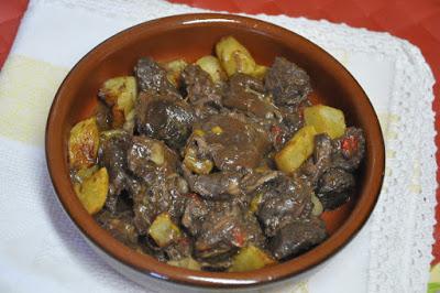 Jabalí Estofado Al Vino Tinto