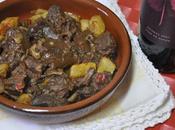 Jabalí Estofado Vino Tinto