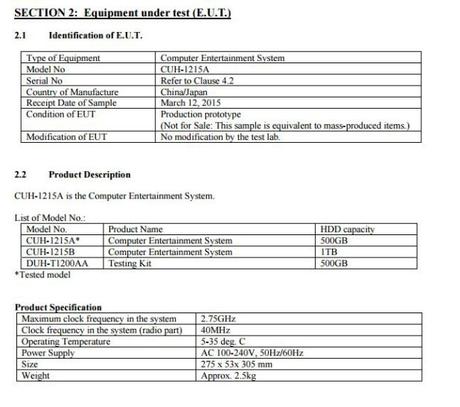 FCC deja entrever posibles nuevos modelos de Sony Playstation 4