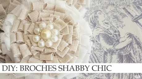 Como hacer broches estilo Shabby Chic Como hacer broches estilo Shabby Chic
