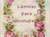 Láminas para découpage