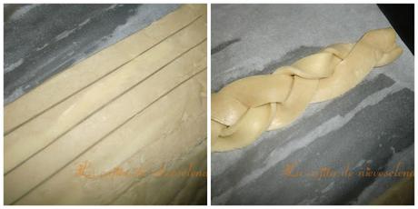 Trenzas de hojaldre tiempo de cerezas