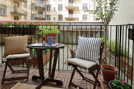 recursos decoración papel de pared interiores espacios pequeños estilo y diseño nórdico escandinavo estilo femenino Diseño de interiores decoracion dormitorios Decoración de interiores Contraste de estampados blog decoración nórdica 