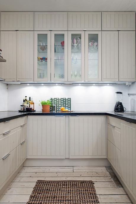 recursos decoración papel de pared interiores espacios pequeños estilo y diseño nórdico escandinavo estilo femenino Diseño de interiores decoracion dormitorios Decoración de interiores Contraste de estampados blog decoración nórdica 