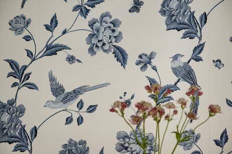 recursos decoración papel de pared interiores espacios pequeños estilo y diseño nórdico escandinavo estilo femenino Diseño de interiores decoracion dormitorios Decoración de interiores Contraste de estampados blog decoración nórdica 