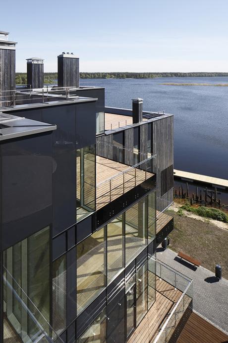 Complejo Residencial Ciekurkrasti diseñado por AB3D