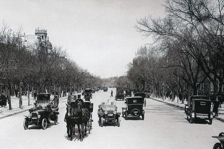 Poniéndose guapo en Madrid