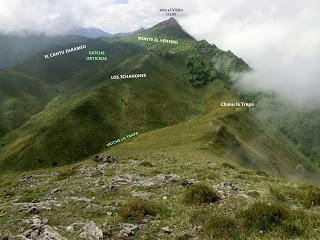 Pigüeña-Pigüeces-Pico del Prao del Niseiro (El Rubio)