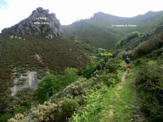 Pigüeña-Pigüeces-Pico del Prao del Niseiro (El Rubio)