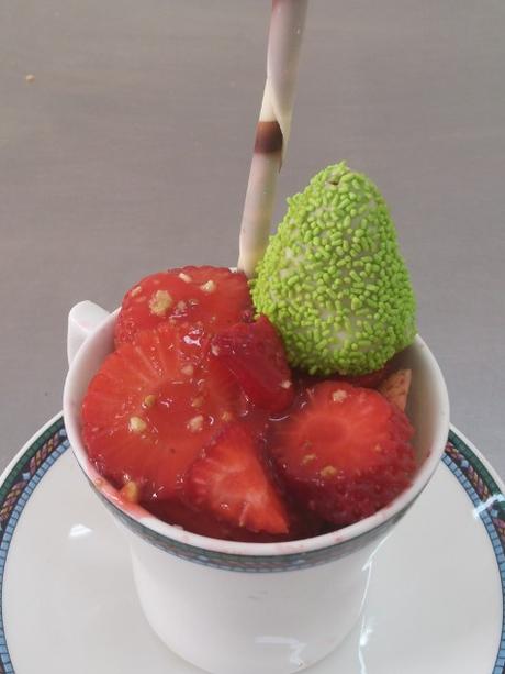 MUG CAKE DE TARTA DE QUESO