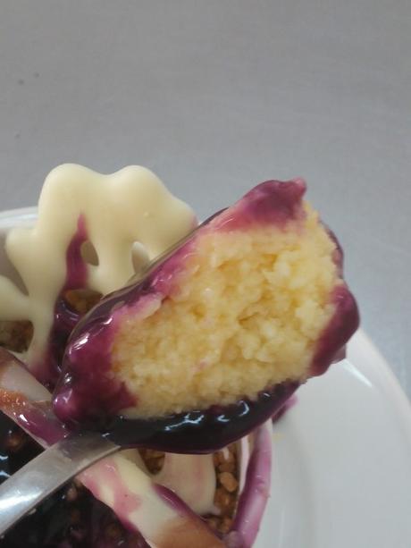 MUG CAKE DE TARTA DE QUESO