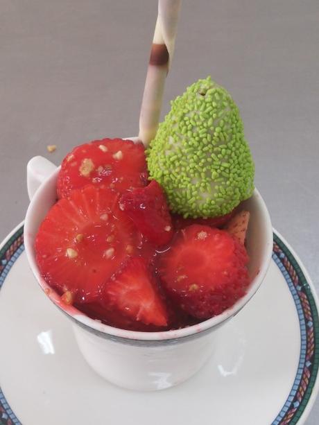 MUG CAKE DE TARTA DE QUESO