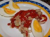 Receta ensalada clásica pimientos