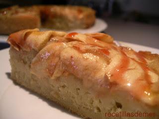 tarta de manzana. recetillas de mer