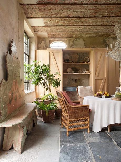 Cálida y sencilla elegancia rural  /Warm and simple elegance of a rural house