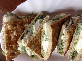 Sándwich de salmón