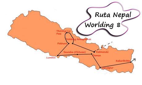 Ruta: NEPAL Ruta: NEPAL